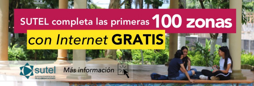 SUTEL conecta primeros 100 parques a Internet 