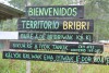 Imagen de ubicación en territorio indígena Bri Bri 