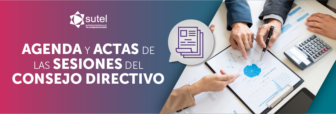 Banner agenda y actas Banner agenda y actas