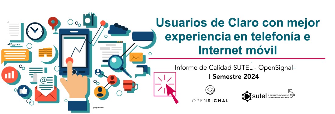 Banner Informe Opensignal - SUTEL I sem 2024 Banner Informe Opensignal - SUTEL I sem 2024