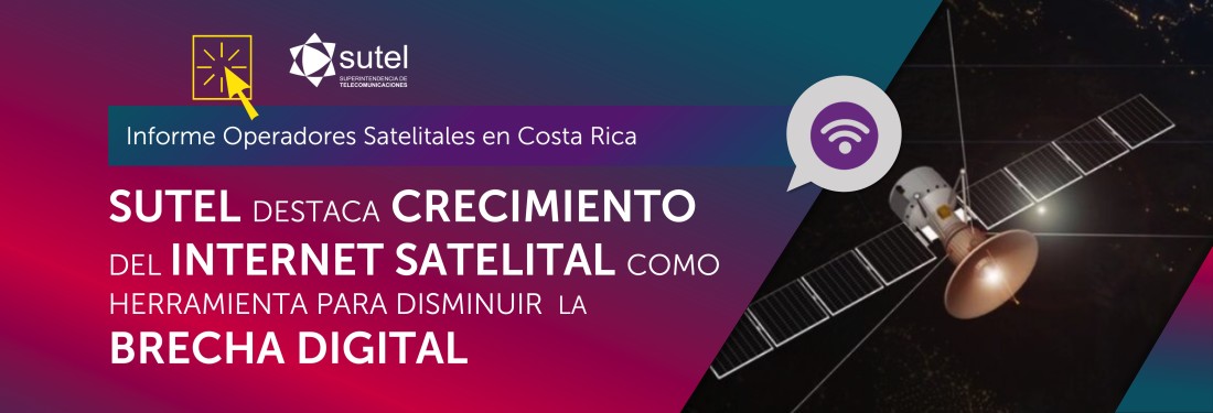 Banner Informe Internet Satelital