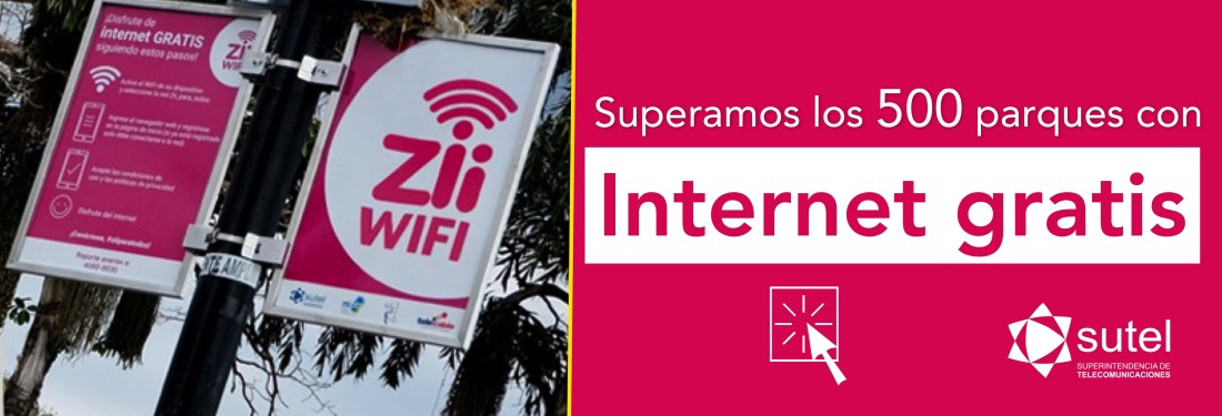 Banner superamos 500 parques con Internet Gratis Banner superamos 500 parques con Internet Gratis