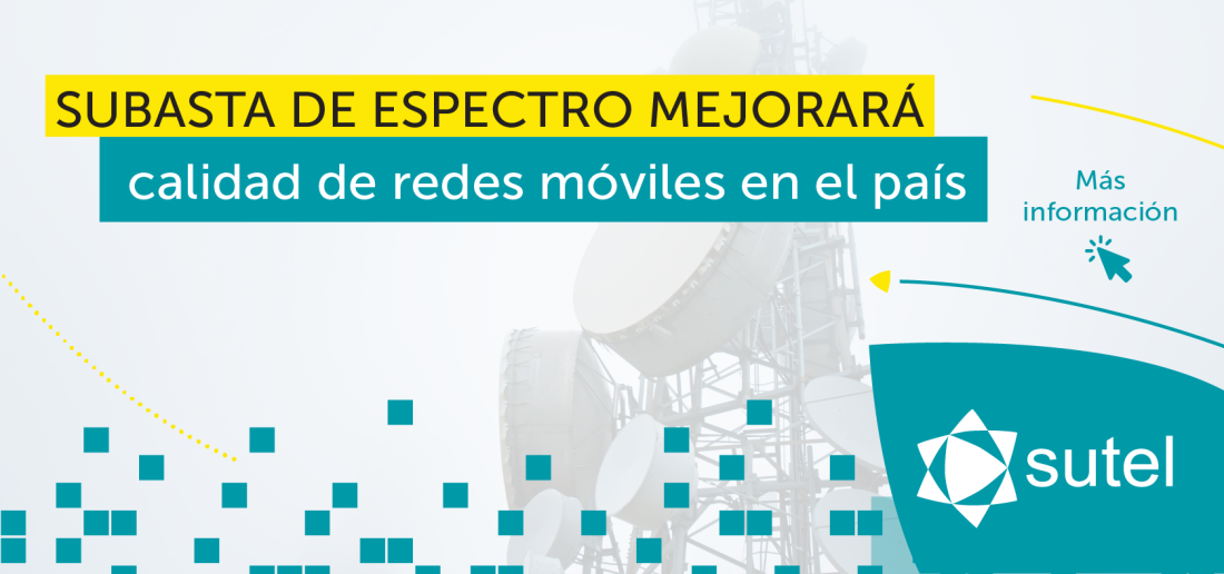 Exitosa subasta de 70 MHz de espectro radioeléctrico Subasta espectro radioeléctrico en Costa Rica
